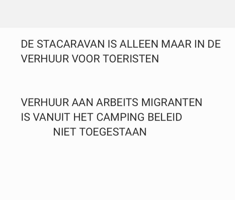 Stacaravan te huur Hotel Spier Buitenkant foto